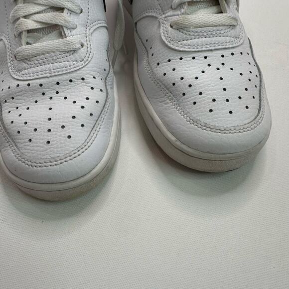 Nike Court Vision Low with Pink Detail and Swooshfetti Logo - Picture 4 of 9